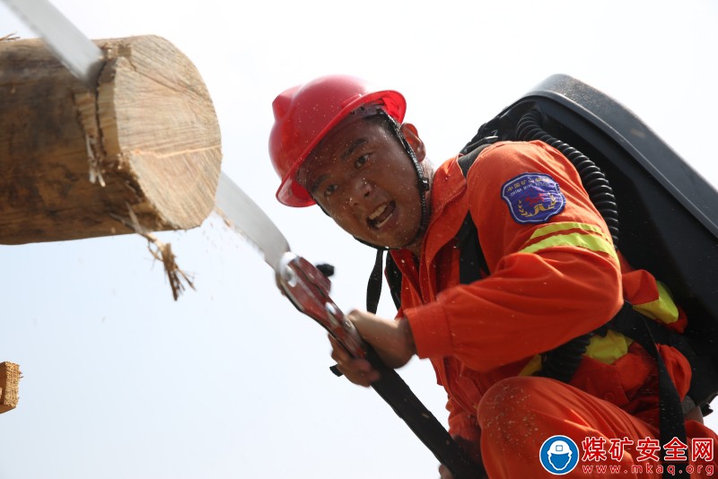 淮北救護大隊積極備戰全國礦山救援技術競賽