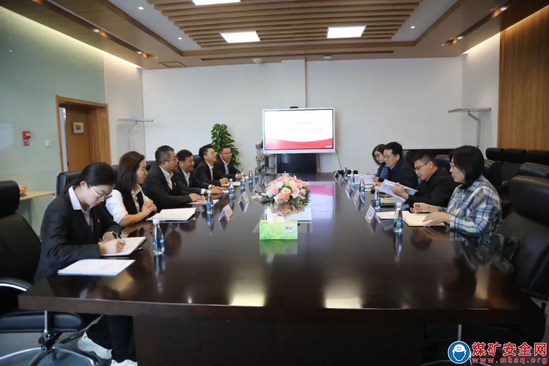 國家稅務總局榆林市榆陽區稅務局到中能袁大灘礦業走訪調研