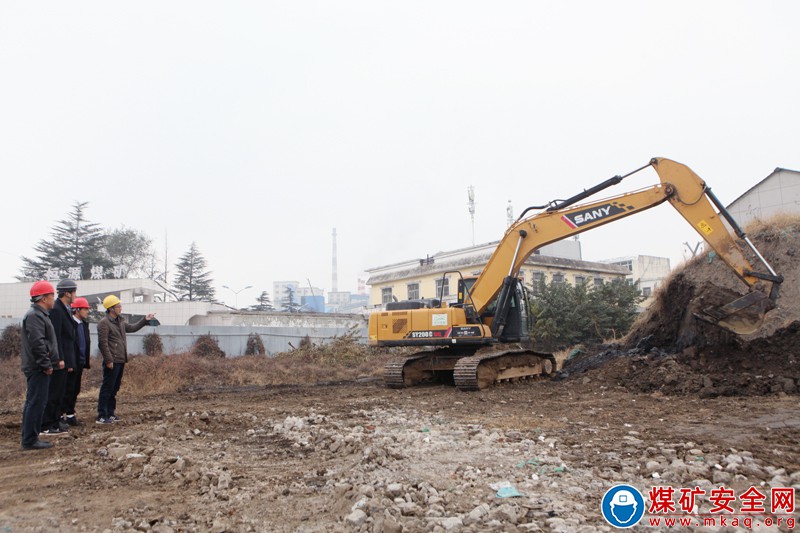 皖北煤電恒源煤礦地麵工程建設按下“快進鍵”